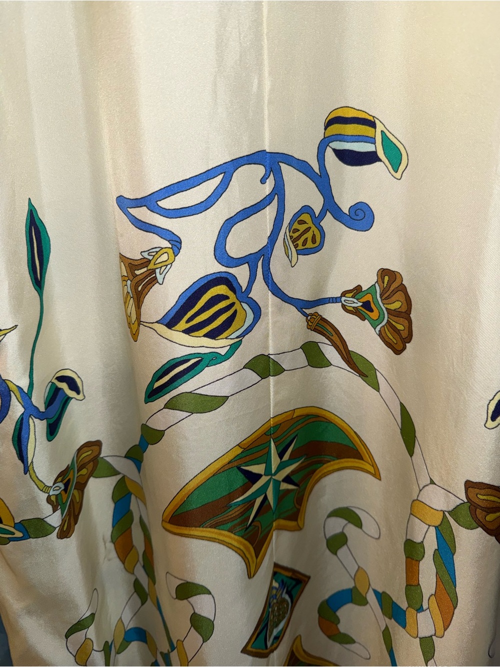 La Double J MuuMuu Dress Borboni Placed Bianco S - Picture 9 of 11